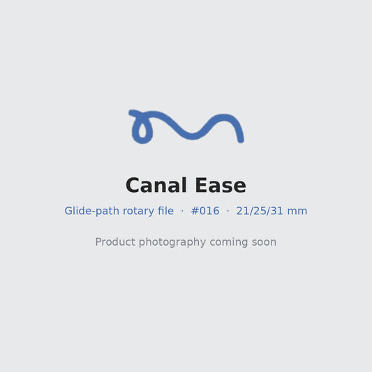 Canal Ease glide-path rotary file — product photography coming soon