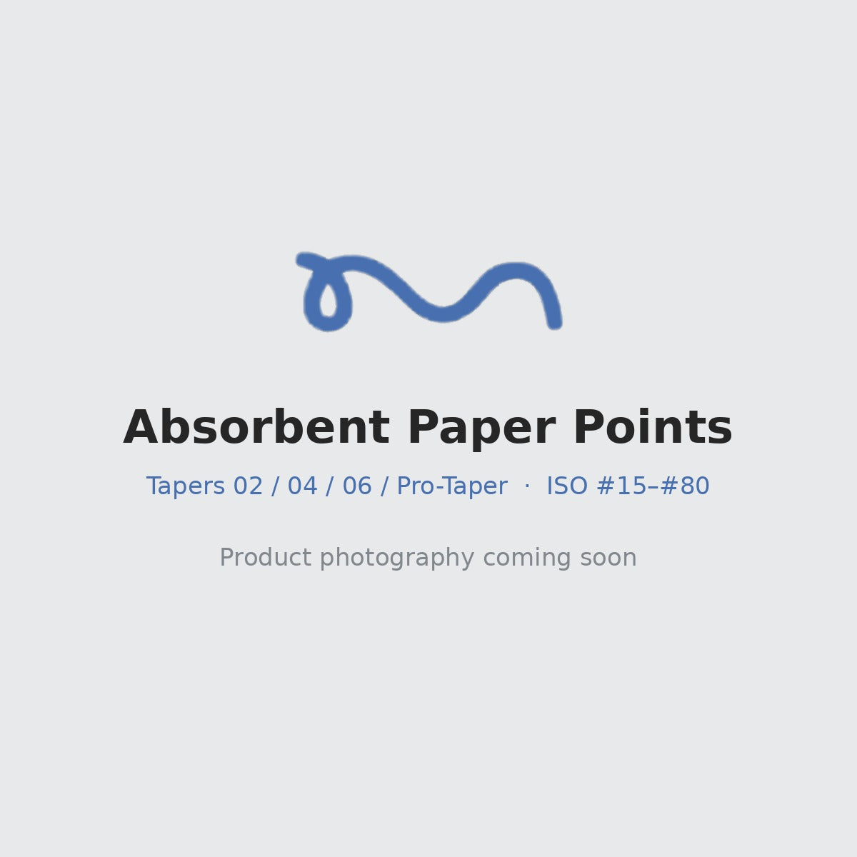 Absorbent Paper Points — product photography coming soon